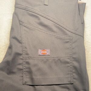 Dickies Men's Dark Gray Cotton Blend Work Pants 32x34 Construction LP605DC